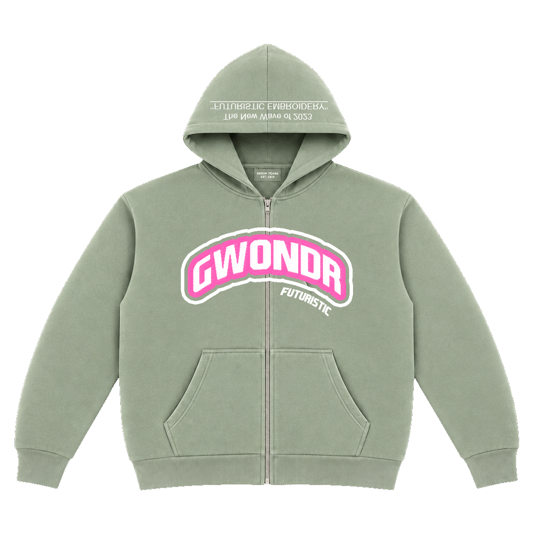 TNW ZIP-HOODIE [GREEN]