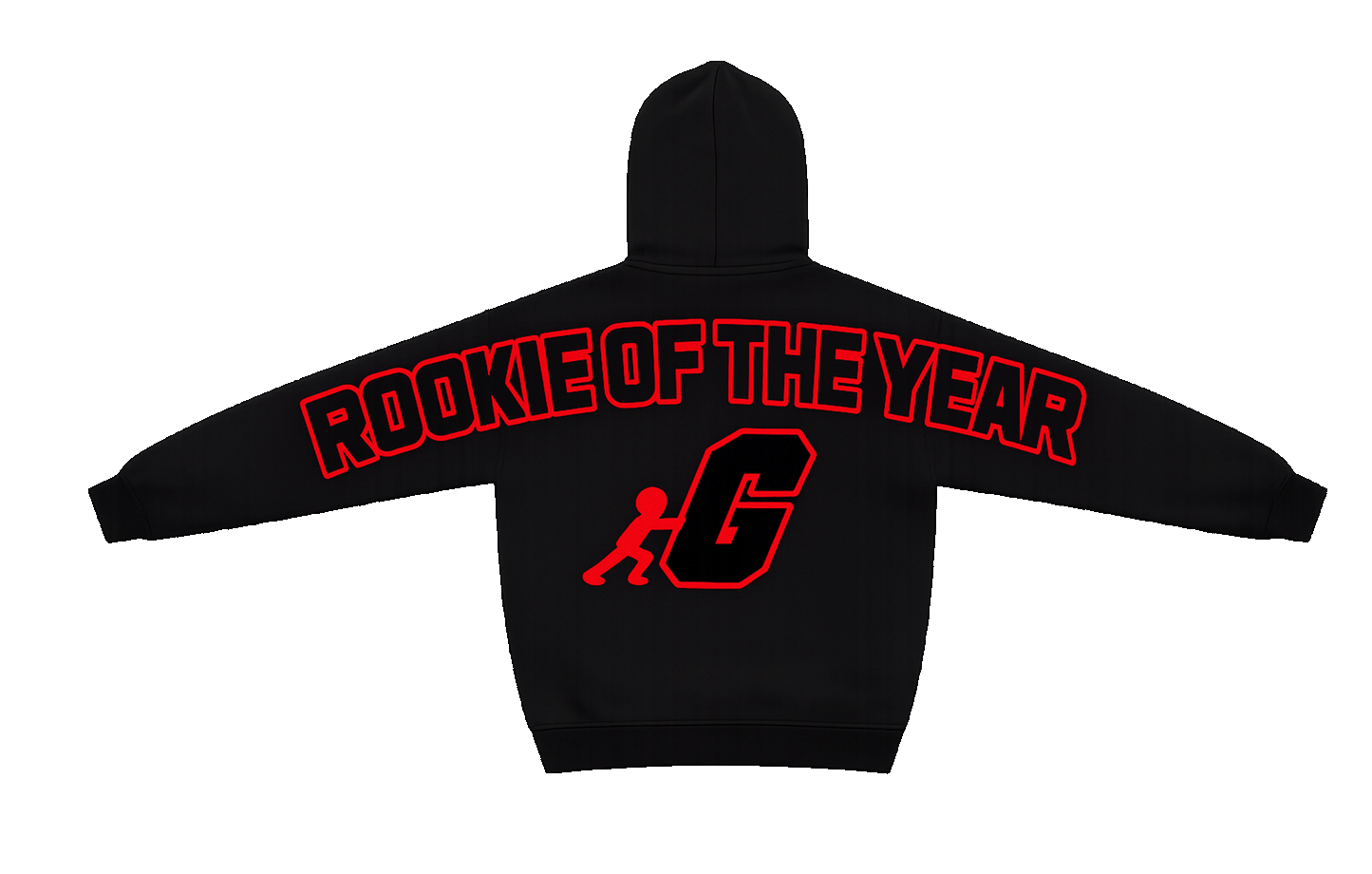 ROOKIE ZIP-HOODIE [BLACK]
